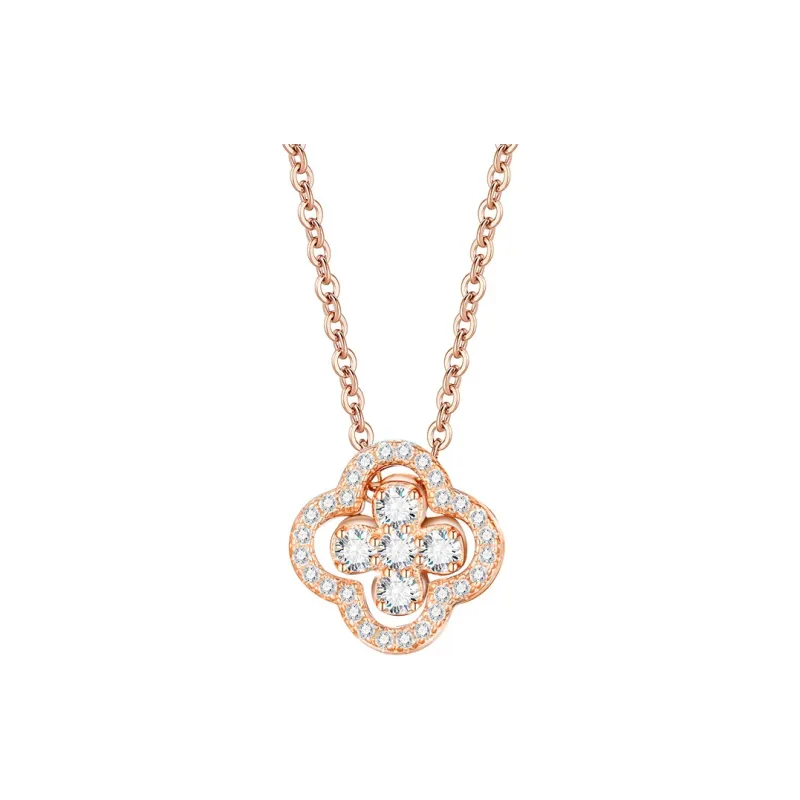 Regalrose 925 Sterling Silver Necklaces Women's Silver-4