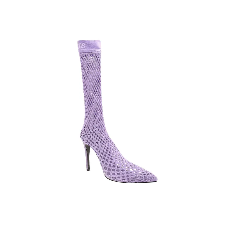GCDS Ankle Boots Women's Purple-2