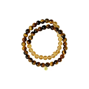 Strange Snow Tiger's Eye Stone Bracelets Unisex