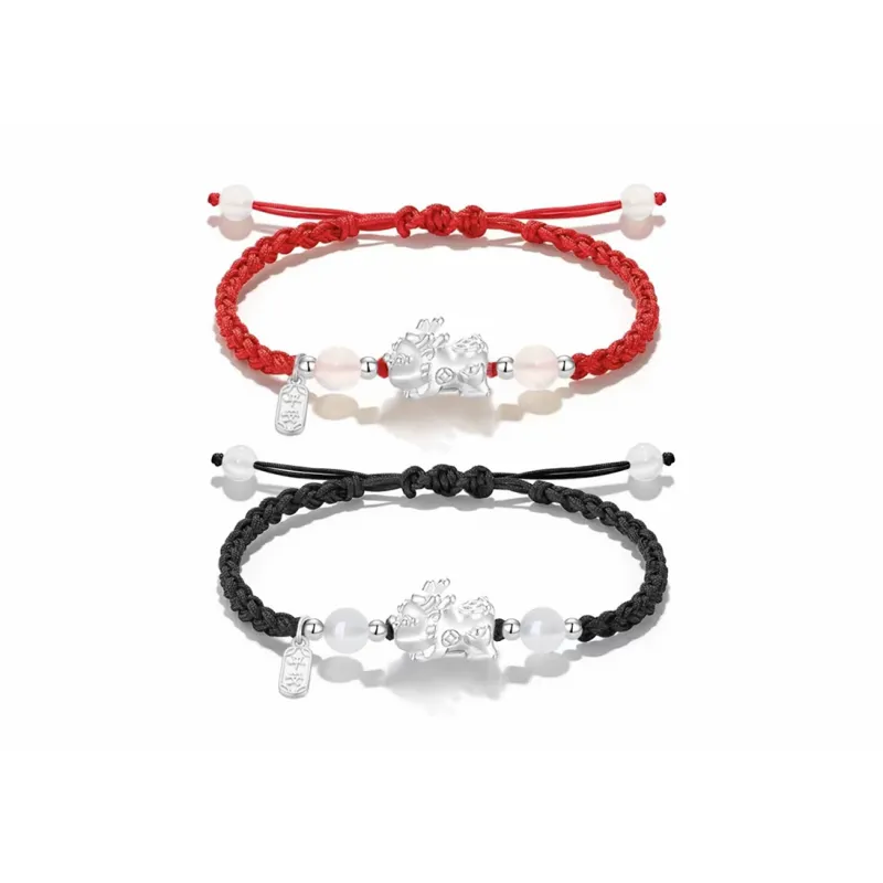 CHINA GOLD Sterling Silver Bracelets Unisex-4