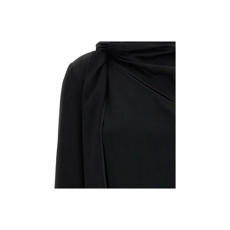 Givenchy Bow Draped Top-3