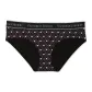 1 Pack (Black Pink Heart Print)