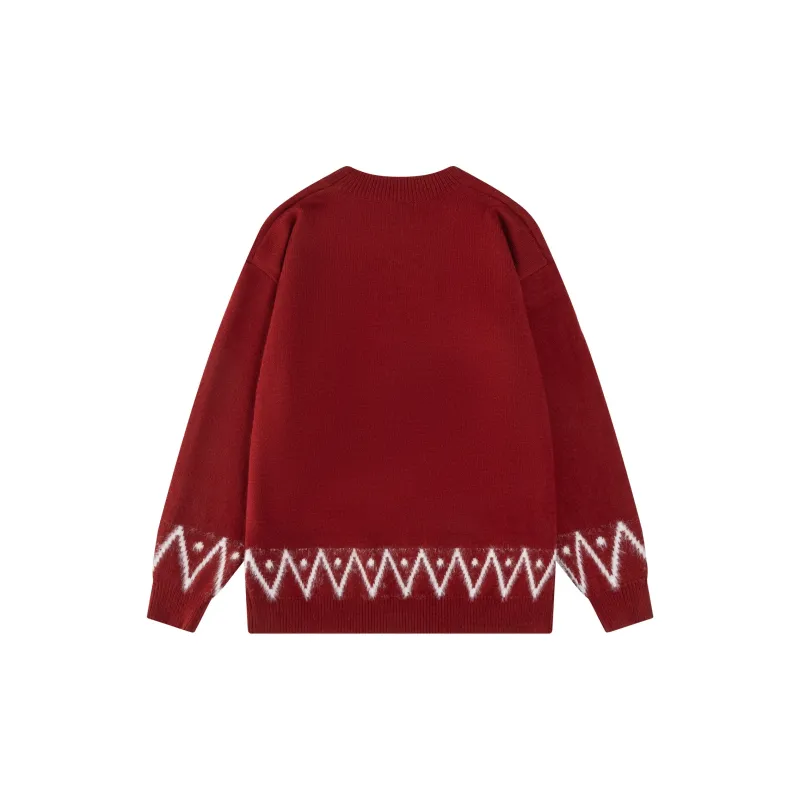 JASONWOOD Sweaters Unisex Red-1