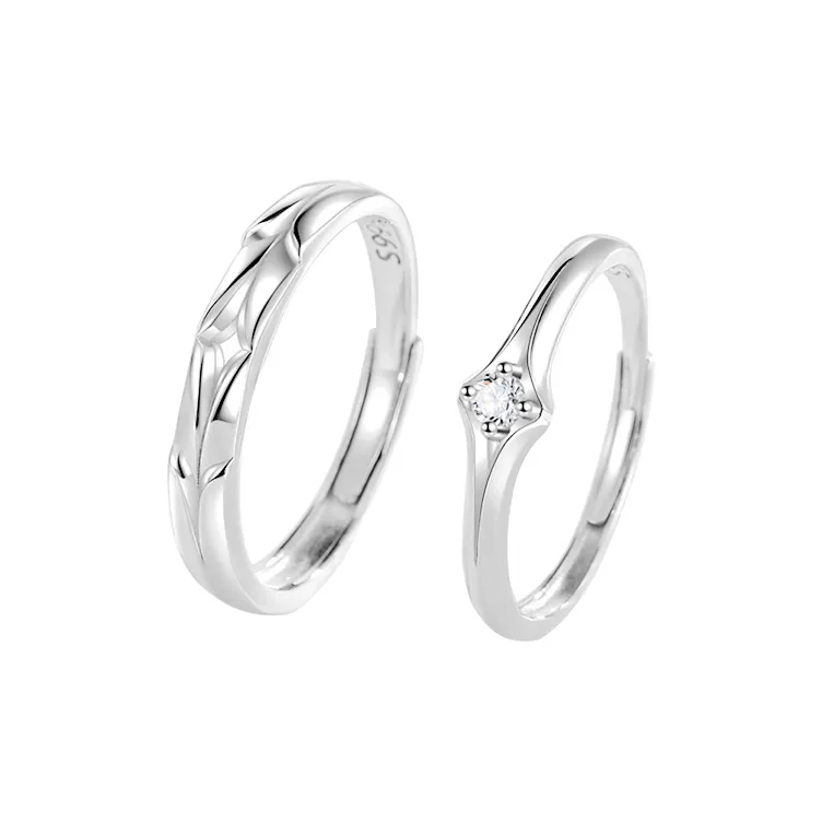 Onakiiko S999 Fine Silver Rings Unisex-7
