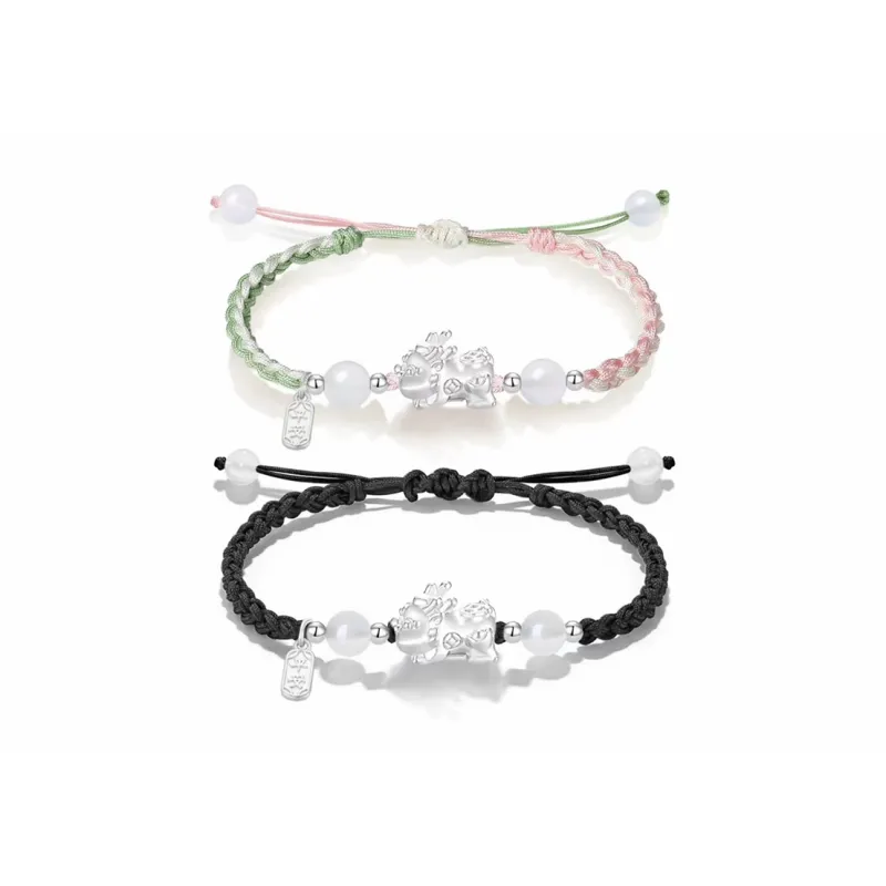 CHINA GOLD Sterling Silver Bracelets Unisex-8