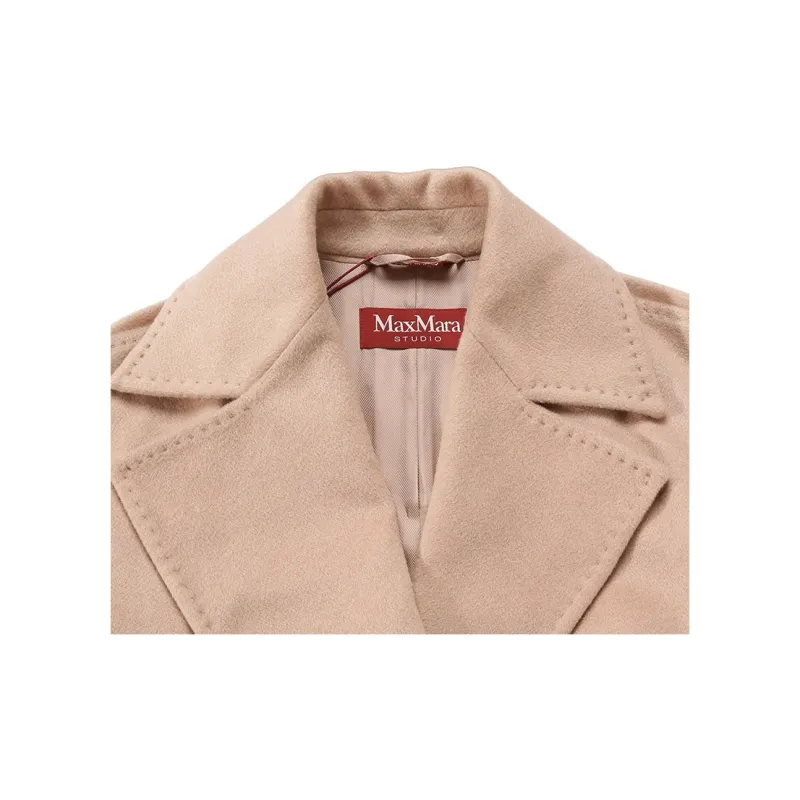MaxMara Studio Coat Women's Light Umber-5