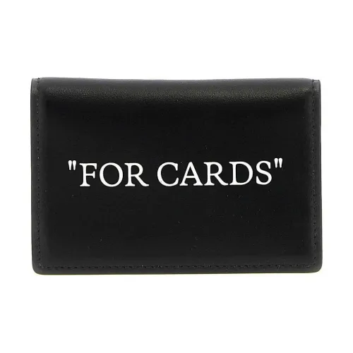 OFF-WHITE Logo Printed Bi-Fold Wallet