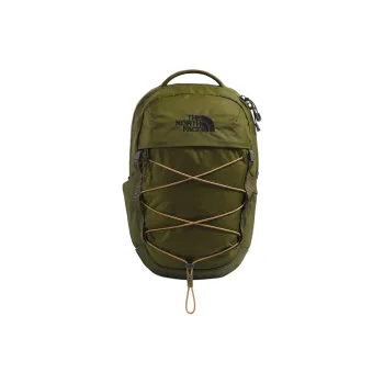 THE NORTH FACE BOREALIS Recycled Nylon Backpack Mini Unisex Forest Olive & Brown