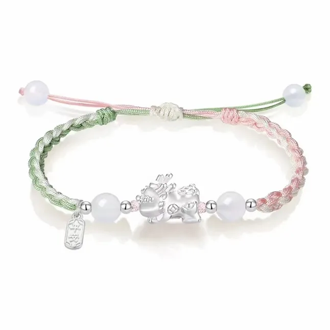 CHINA GOLD Sterling Silver Bracelets Unisex-3