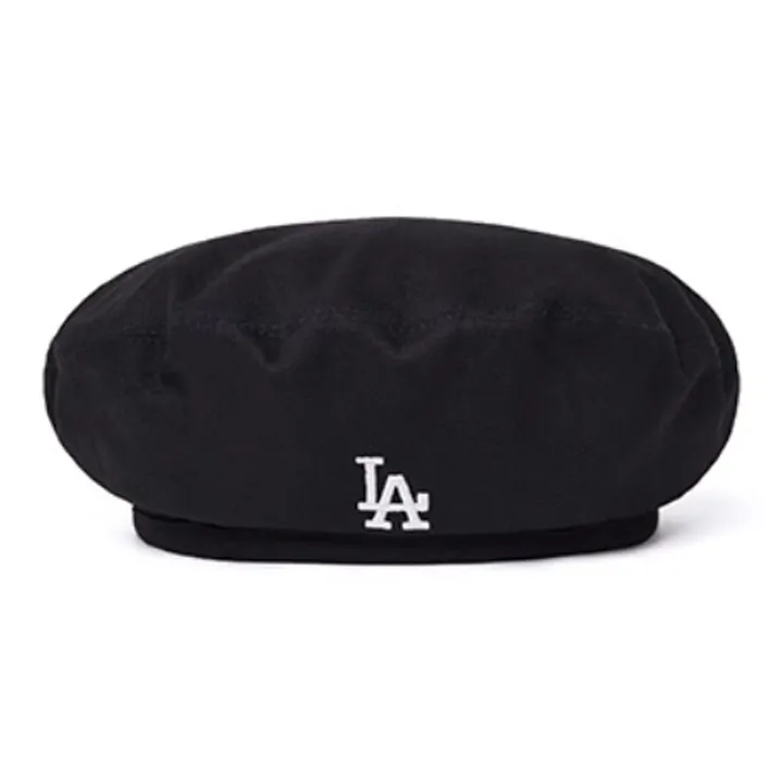 New Era Cotton Berets Unisex Black-1