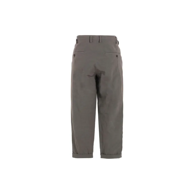 Yohji Yamamoto Y's For Men FW24 Casual Pants Men's Gray-1