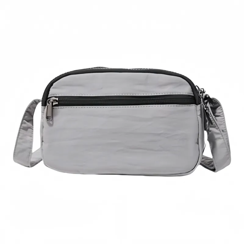 FOUVOR Nylon Fabric Shoulder Bag Unisex Multicolor-5