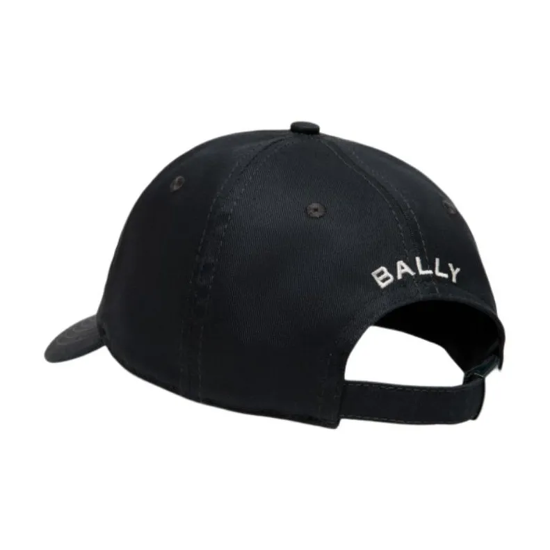 BALLY Crest Logo Baseball Cap-1