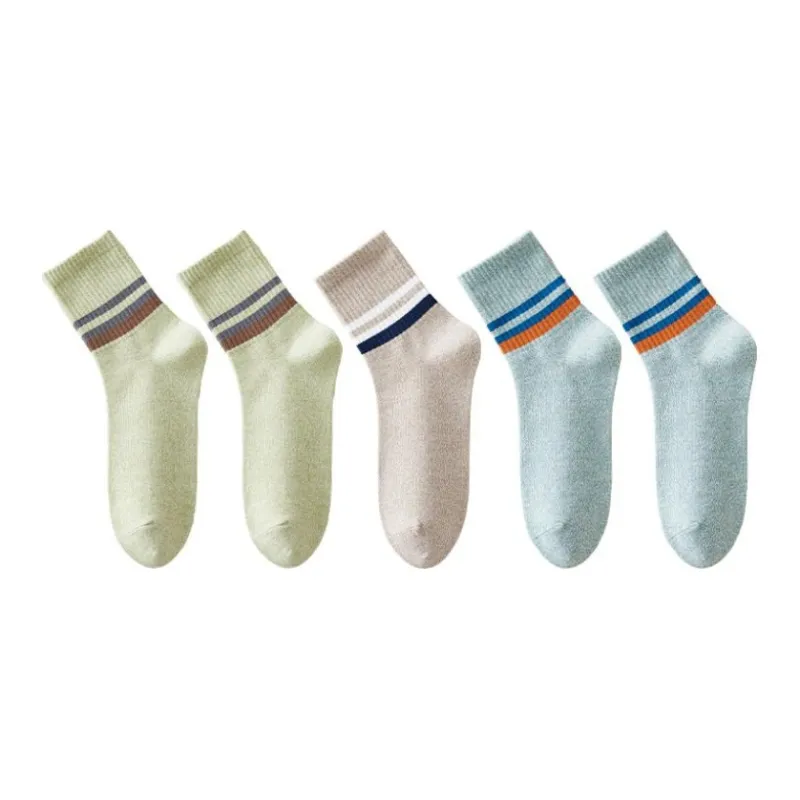 MIIOW Mid Calf Socks Men's 5 Pack-25