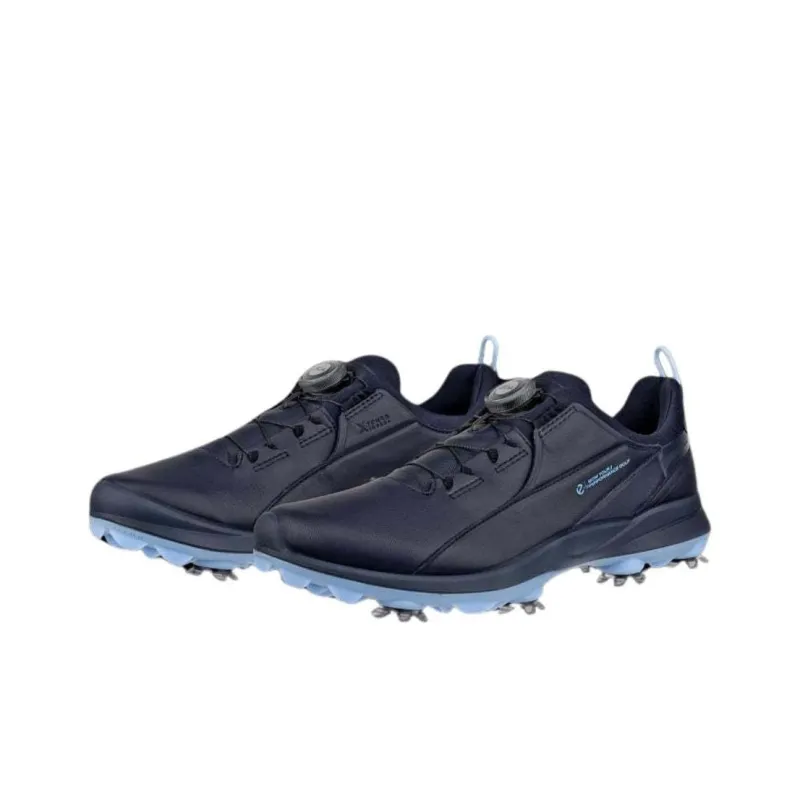 Ecco Biom Tour BOA Low Top Golf Shoes Women's Blue-1