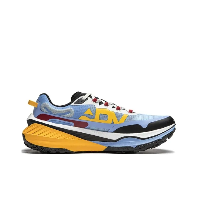LiNing Dilu Cushioning Anti-Slip And Wear-Resistant Support Rebound Low-Top Running Shoes Women's Anthocyan Blue-1