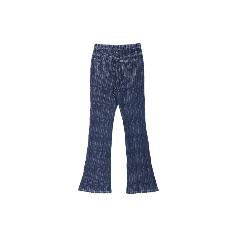 SETIROM Jeans Women's Dark Blue-1