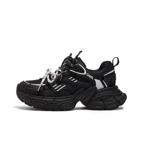 CAMEL Wear Resistant Slip Resistant Low Top Chunky Sneakers Women's