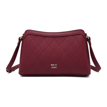 MEXICAN Polyurethane Leather Shoulder Bag Women's Multicolor
