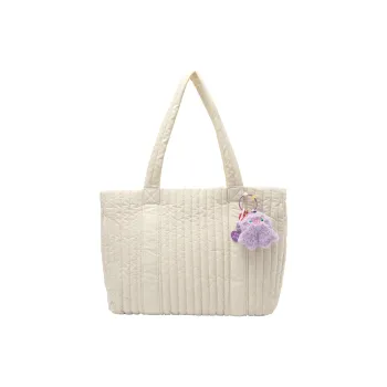 LEFF Fabric Shoulder Bag Tote Large Size Women's Multicolor