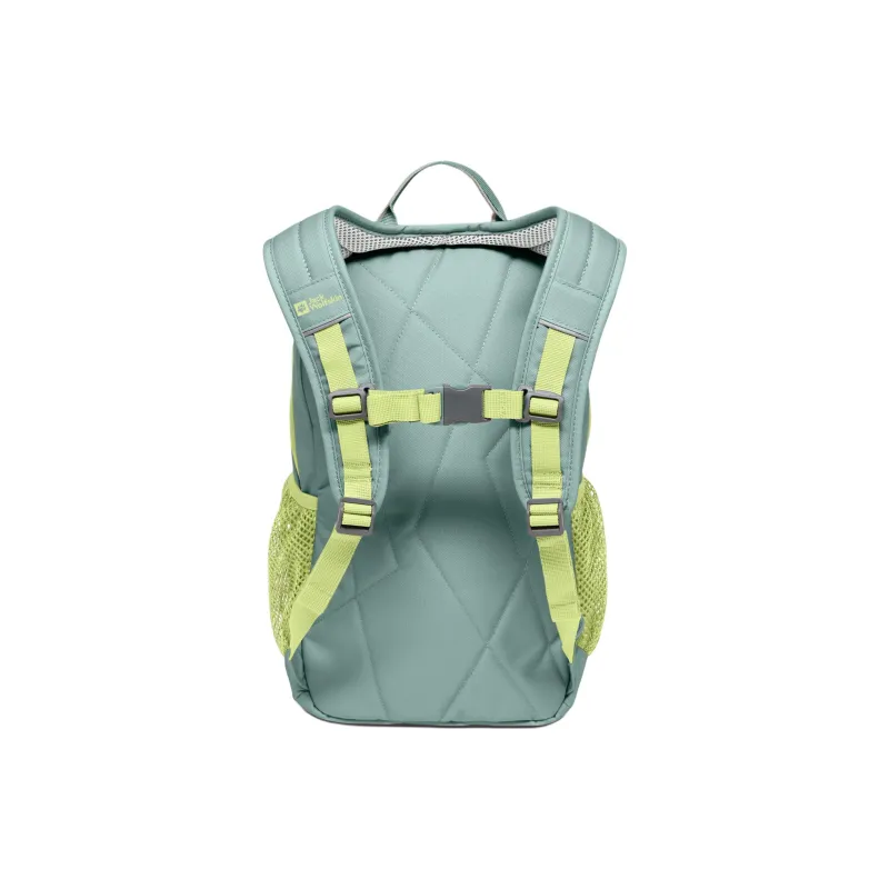 Jack Wolfskin Recycled Fabric Backpack Kids' Green-3