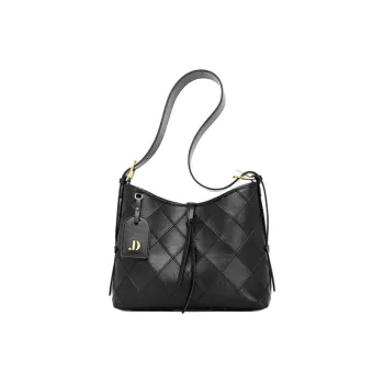 JANE DANCE PU Shoulder Bag Medium Size Women's Black