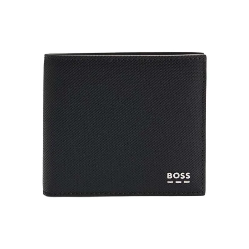 HUGO BOSS Artificial Leather Wallet Men's Black-0