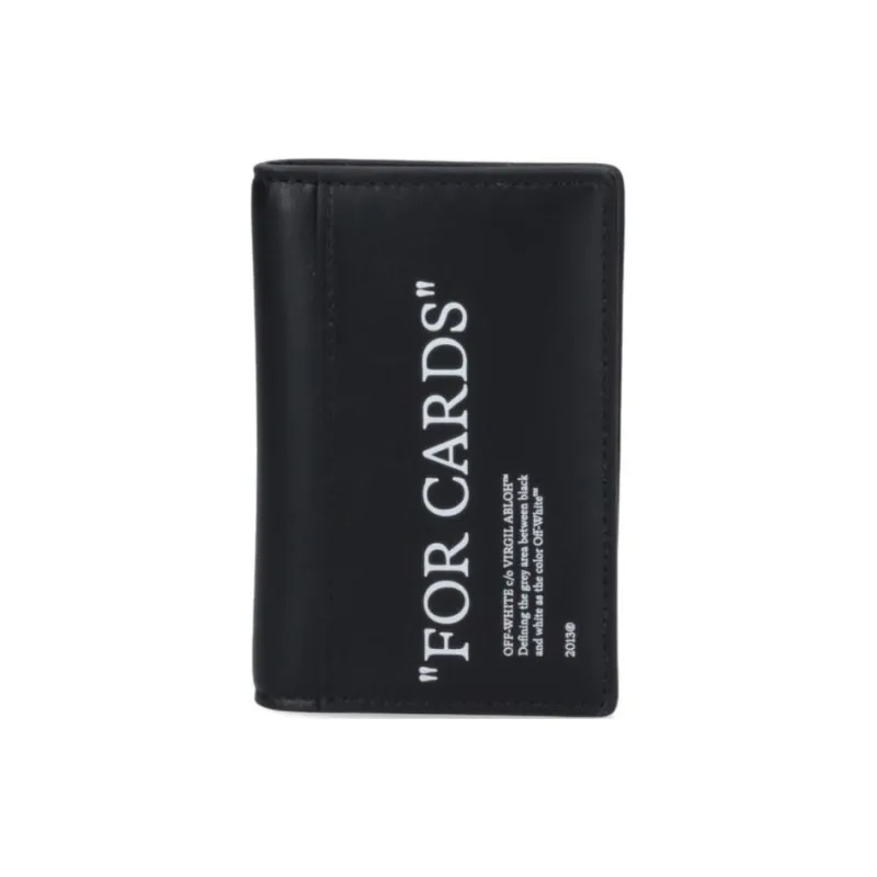 OFF-WHITE Logo Printed Bi-Fold Wallet-2