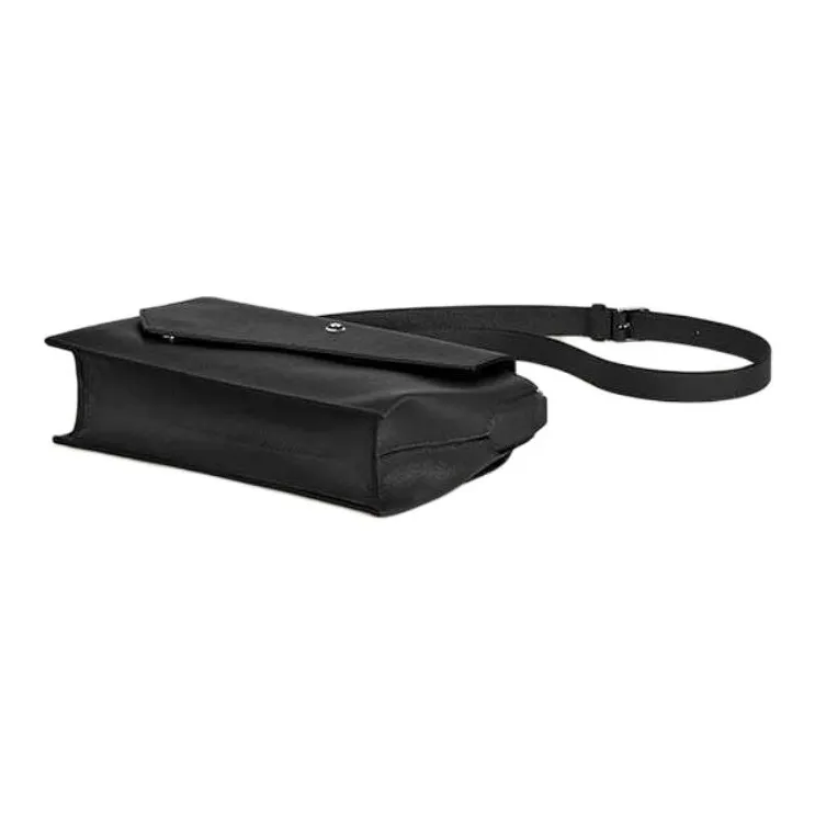 MONTBLANC Cow Leather Messenger Bag, Crossbody Bag, Shoulder Bag Women's Black-3