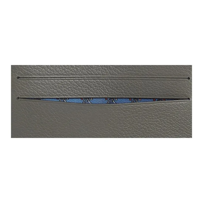 HERMES Citizen Twill Evergrain Calfskin Card Holder Regular Unisex Mauve Gray-4