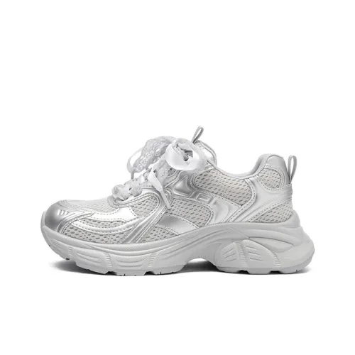 JOSINY Lightweight Height Increasing Low Top Chunky Sneakers Women's