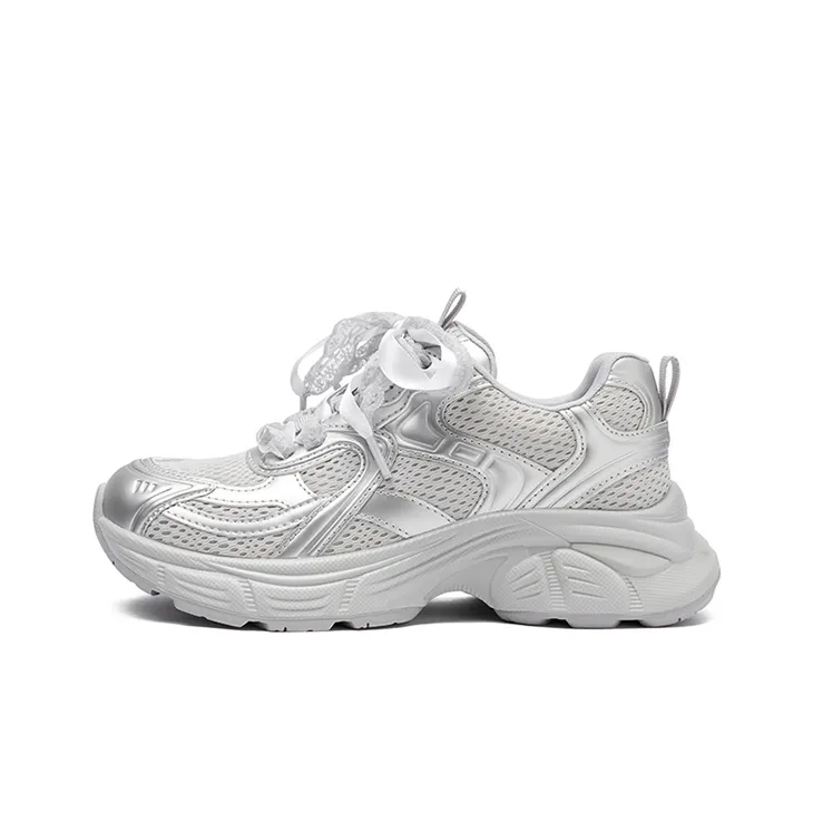 JOSINY Lightweight Height Increasing Low Top Chunky Sneakers Women's-0