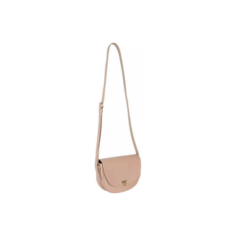 Ferragamo Gancini Buckle Crossbody Light Pink-1