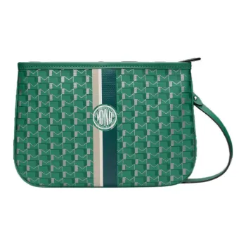Moynat Canvas Clutch Women's Green