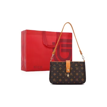 Dubaolu Polyvinyl Chloride Synthetic Leather Crossbody Bags Shoulder Bags Large Size Women's Multicolor