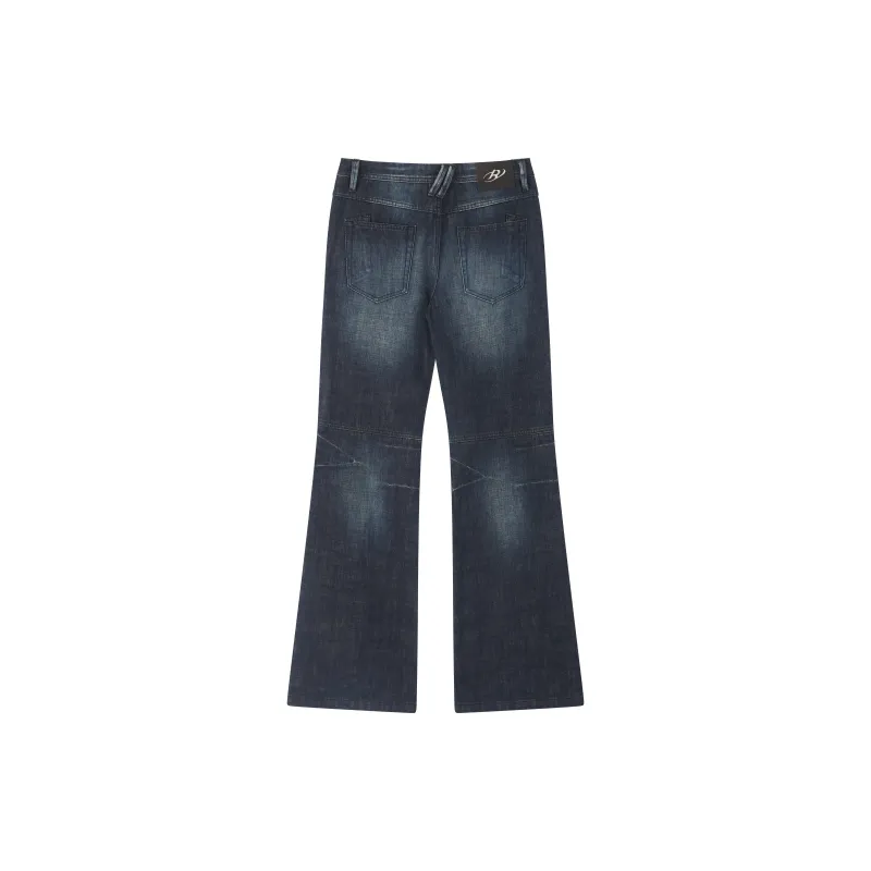 RUNTOTHEFUTURE Jeans Unisex Black Blue-1
