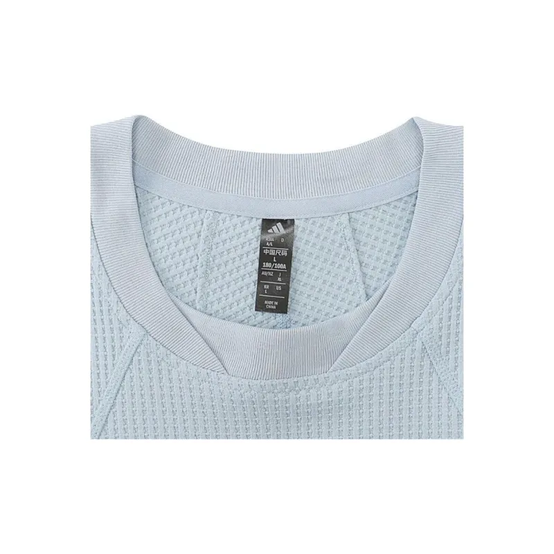 Adidas FUSTL LS T T Shirt Men's Light Blue-2