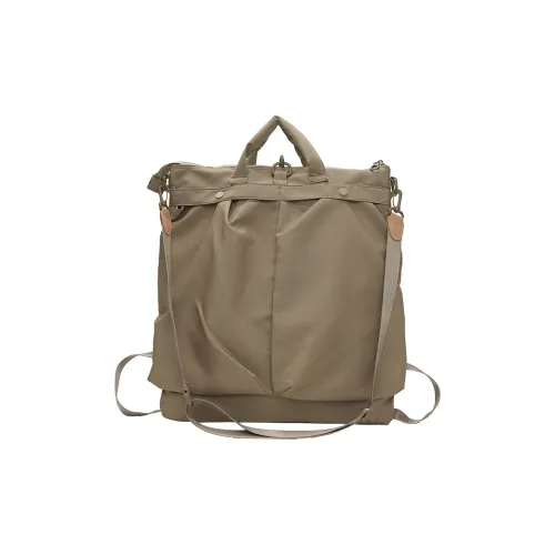 GOBLIN SHARKS 1759 Nylon Backpack Unisex Khaki/Blue