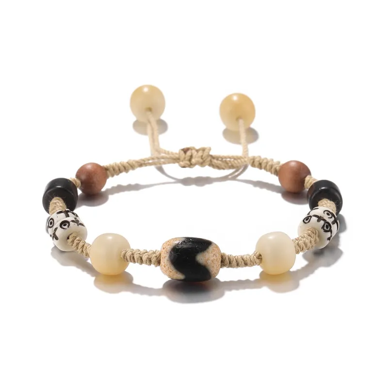 Clect Sandalwood Rope Bracelets Women's-2