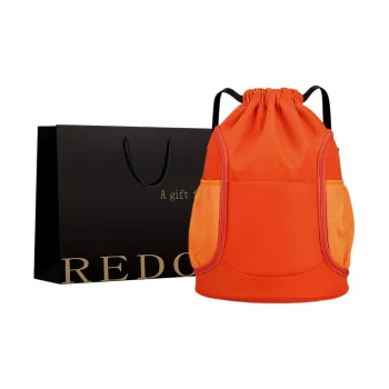 REDOO Oxford Travel Bag Regular Unisex Black/Gray/Orange/Blue