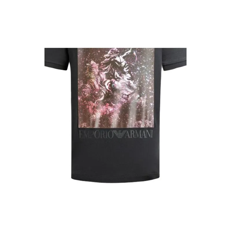EMPORIO ARMANI Polo Shirt Men's Black-4
