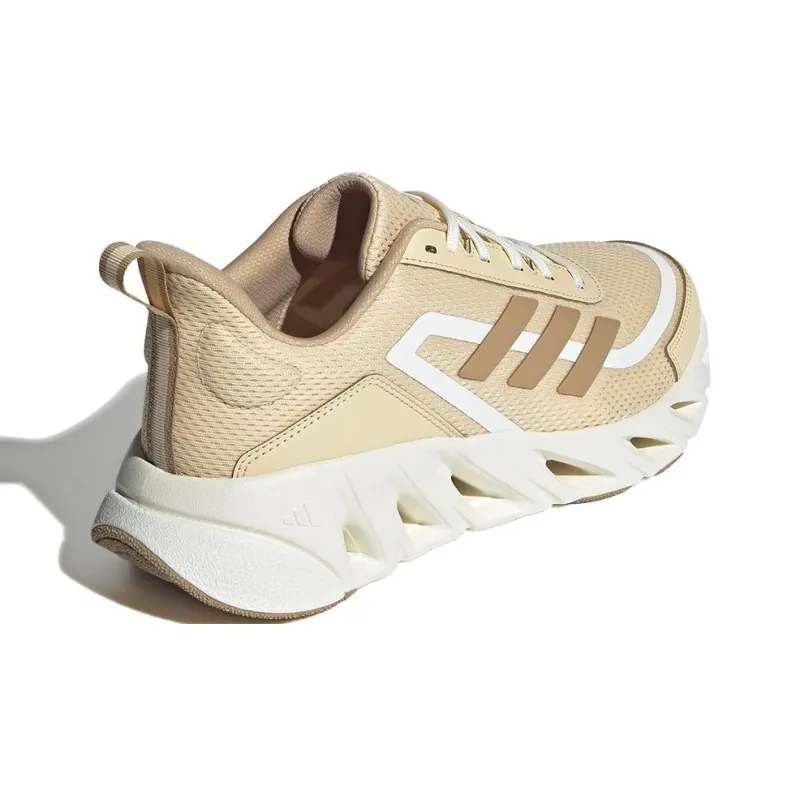 Adidas ALL DAY BOOM E Shock Absorbers With Slip Resistant Features Low Top Casual Running Shoes Unisex Yellow White-3