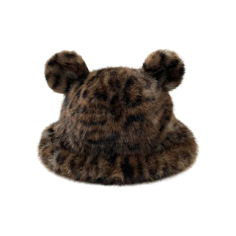 WULISHAONIAN Polyester Bucket Hats Unisex Tricolor Optional-0