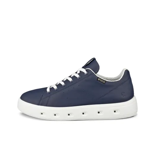 Ecco STREET 720 Low-Top Casual Shoes Women's Blue