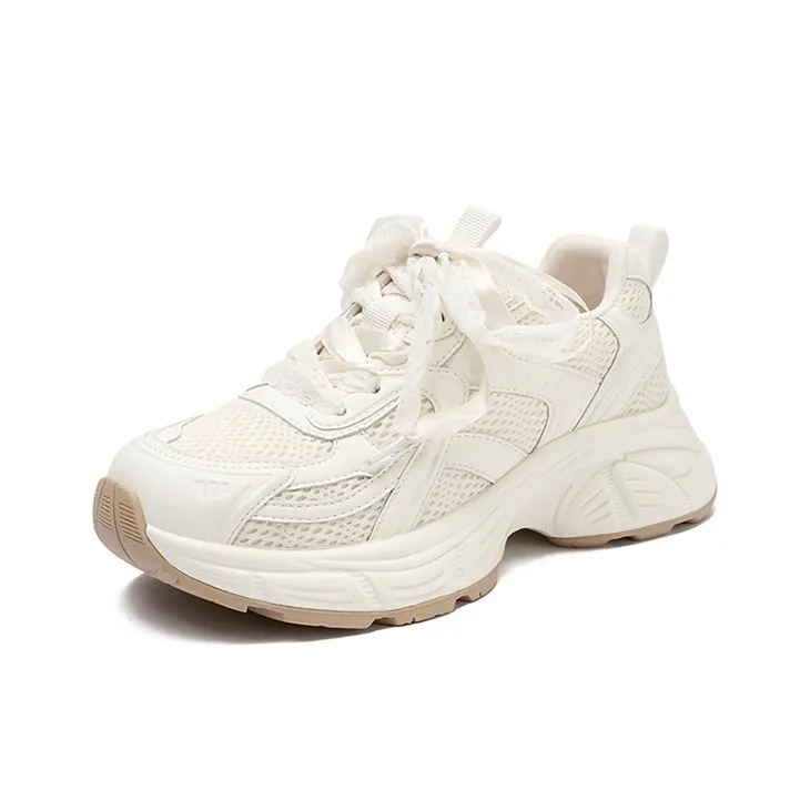 JOSINY Lightweight Height Increasing Low Top Chunky Sneakers Women's-6