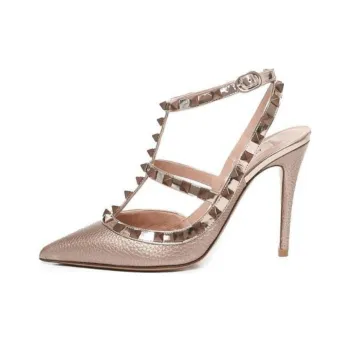 Valentino Garavani Rockstud Pointed Toe Caged Pumps