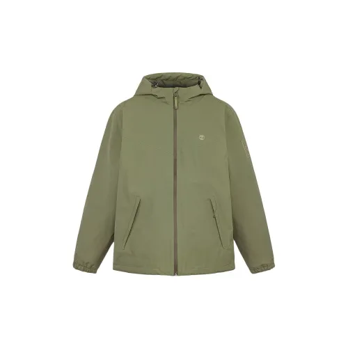 Timberland Water-Resistant Windproof Breathable Windbreaker Jacket Men's Kassel Green