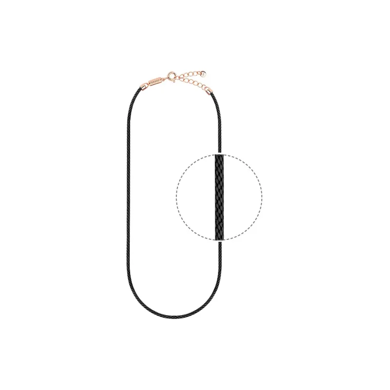 Bezzo 925 Sterling Silver Necklaces Unisex-11