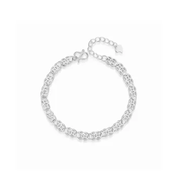 Hui Xuan Charm 999 Fine Silver Bracelets Women's