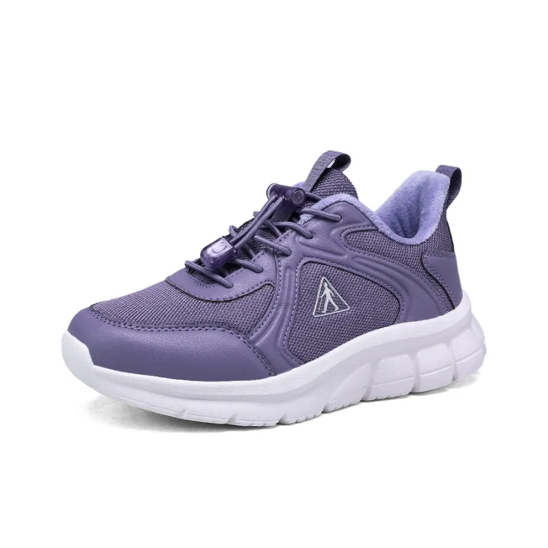 ZULIZ Sports Elderly Shoes Thermal Cushioning Abrasion Resistant Breathable Slip Resistant Low Top Casual Shoes Women's-1